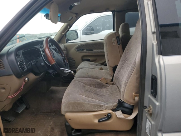 1998 Dodge Ram 1500 with VIN 1B7HC13Y7WJ191680, listed as a Copart auction lot 44351775 with 175,702 mi miles and Salvage Title. Bid and sale history available at carsss.com. Image 7.