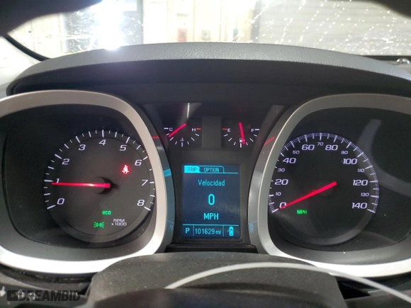 2013 Chevrolet Equinox LS with VIN 2GNALBEK8D6299873, listed as a Copart auction lot 49054165 with 101,629 mi miles and Salvage Title. Bid and sale history available at carsss.com. Image 9.