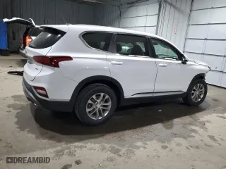 2020 Hyundai Santa Fe SE with VIN 5NMS2CAD1LH229541, listed as a Copart auction lot 85971114 with 83,879 mi miles and Salvage Title. Bid and sale history available at carsss.com. Image 3.