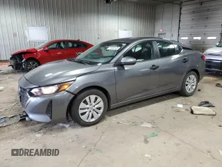 2024 Nissan Sentra S with VIN 3N1AB8BV2RY287157, listed as a Copart auction lot 51660145 with 22,636 mi miles and Salvage Title. Bid and sale history available at DreamBid. Image 1.