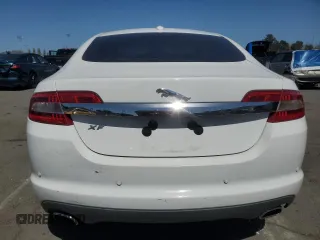 2011 Jaguar XF with VIN SAJWA0FB6BLR86959, listed as a Copart auction lot 52579385 with 110,087 mi miles and Salvage Title. Bid and sale history available at carsss.com. Image 6.