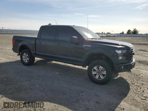 2016 Ford F-150 XLT with VIN 1FTEW1EF9GFC30912, listed as a Copart auction lot 48034545 with 175,529 mi miles and Salvage Title. Bid and sale history available at carsss.com. Image 4.