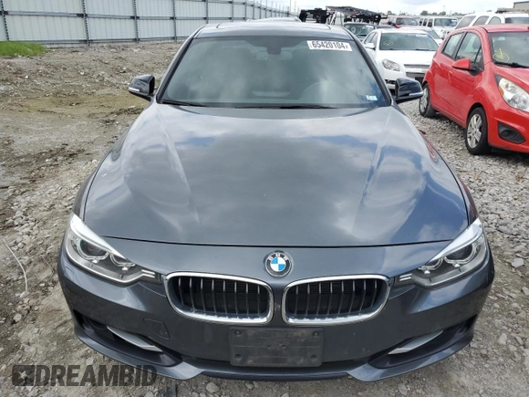 2013 BMW 3 Series 335i xDrive with VIN WBA3B9C53DF586535, listed as a Copart auction lot 65420104 with 100,210 mi miles and Salvage Title. Bid and sale history available at carsss.com. Image 5.
