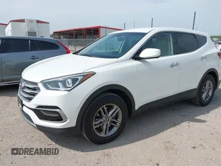 2017 Hyundai Santa Fe 2.4L with VIN 5NMZTDLB5HH018198, listed as a IAAI auction lot 42523632 with 144,883 mi miles and . Bid and sale history available at DreamBid. Image 18.