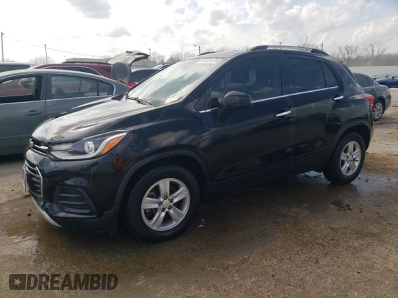 2019 Chevrolet Trax LT with VIN KL7CJLSB1KB931749, listed as a Copart auction lot 48330475 with 104,699 mi miles and Non Repairable. Bid and sale history available at carsss.com. Image 1.