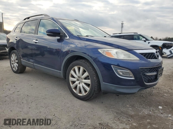 2010 Mazda CX-9 Grand Touring with VIN JM3TB3MA6A0234339, listed as a Copart auction lot 85976804 with 246,500 mi miles and Salvage Title. Bid and sale history available at DreamBid. Image 4.
