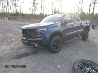 2020 Chevrolet Silverado 1500 LT Trail Boss with VIN 1GCPYFED1LZ189604, listed as a IAAI auction lot 41516096 with 76,118 mi miles. Bid and sale history available at carsss.com. Image 18.