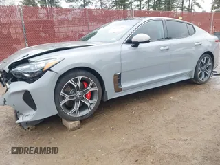 2018 Kia Stinger GT2 with VIN KNAE55LC7J6017223, listed as a IAAI auction lot 41356220 with 102,874 mi miles. Bid and sale history available at carsss.com. Image 18.