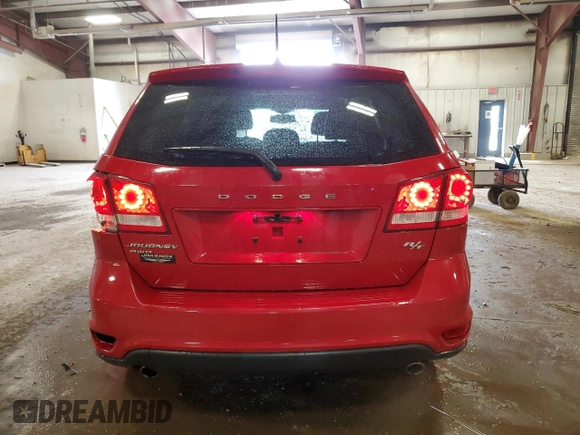 2016 Dodge Journey R/T with VIN 3C4PDDEG3GT168518, listed as a Copart auction lot 50879695 with 77,344 mi miles and Clean Title. Bid and sale history available at DreamBid. Image 6.
