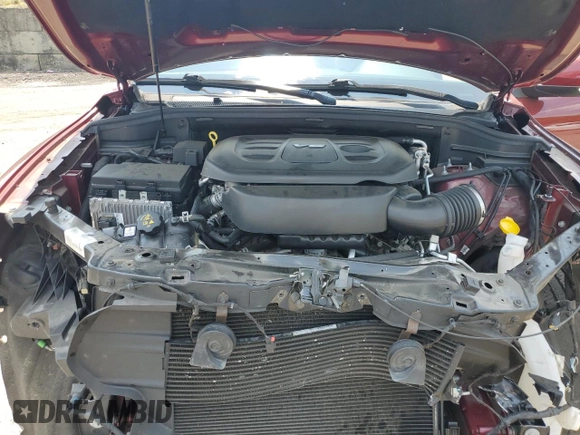 2018 Dodge Durango GT with VIN 1C4RDJDG9JC395675, listed as a Copart auction lot 59789235 with 65,270 mi miles and Salvage title. Bid and sale history available at DreamBid. Image 12.