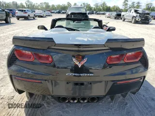 2017 Chevrolet Corvette 3LT with VIN 1G1YF3D70H5123914, listed as a Copart auction lot 74045624 with 64,126 mi miles and Clean Title. Bid and sale history available at carsss.com. Image 10.