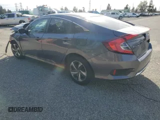 2020 Honda Civic Sedan LX with VIN 2HGFC2F69LH514083, listed as a Copart auction lot 48256985 with 78,900 mi miles and Salvage Title. Bid and sale history available at carsss.com. Image 2.