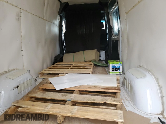 2024 Mercedes-Benz Sprinter with VIN W1Y4KCHY3RT180668, listed as a Copart auction lot 48547265 with 57,569 mi miles and Salvage Title. Bid and sale history available at DreamBid. Image 10.