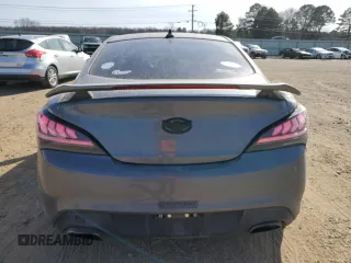 2012 Hyundai Genesis Coupe Grand Touring with VIN KMHHU6KH7CU066051, listed as a Copart auction lot 42713685 with 141,809 mi miles and Salvage title. Bid and sale history available at DreamBid. Image 6.