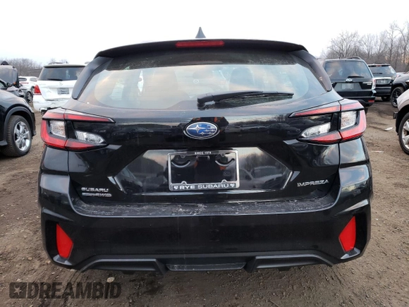 2024 Subaru Impreza with VIN JF1GUABC5R8393871, listed as a Copart auction lot 88157905 with 1,841 mi miles and Salvage title. Bid and sale history available at DreamBid. Image 6.