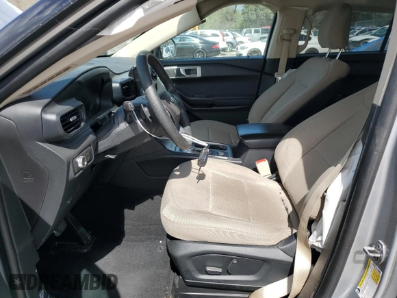 2020 Ford Explorer with VIN 1FMSK8BH1LGC83021, listed as a Copart auction lot 51716215 with 93,050 mi miles and Salvage title. Bid and sale history available at DreamBid. Image 7.