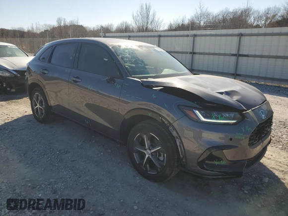 2025 Honda HR-V EX-L z VIN 3CZRZ2H78SM756695, wystawiony jako Copart lot #48489905 z przebiegiem 1 501 mil mil oraz Szkoda całkowita • Salvage title. Historia ofert i sprzedaży dostępna na DreamBid. Obrazek 4.