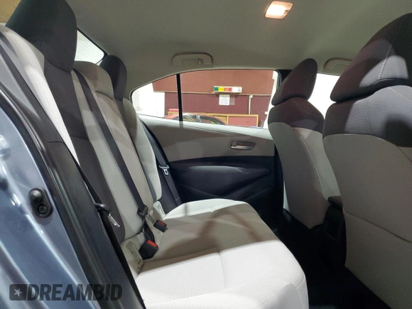 2021 Toyota Corolla LE with VIN 5YFEPMAE2MP163747, listed as a Copart auction lot 54667605 with 39,648 mi miles and Salvage Title. Bid and sale history available at DreamBid. Image 10.