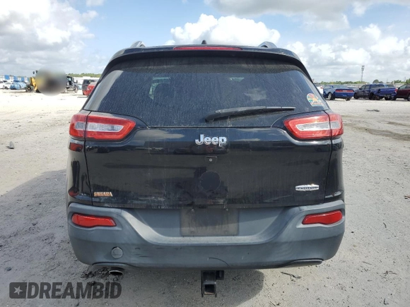 2018 Jeep Cherokee Latitude Plus with VIN 1C4PJLLB2JD524285, listed as a Copart auction lot 51236325 with 133,465 mi miles and Salvage Title. Bid and sale history available at DreamBid. Image 6.