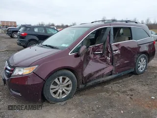 2014 Honda Odyssey EX with VIN 5FNRL5H43EB082088, listed as a IAAI auction lot 41940682 with 151,012 mi miles and . Bid and sale history available at carsss.com. Image 17.