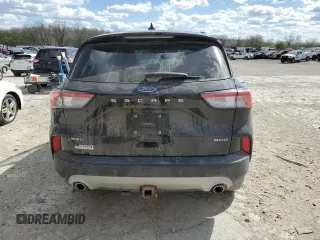 2021 Ford Escape SEL with VIN 1FMCU9H9XMUA79454, listed as a Copart auction lot 52728255 with 45,270 mi miles and Salvage title. Bid and sale history available at DreamBid. Image 6.
