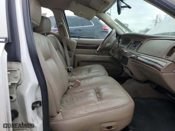 2005 Mercury Grand Marquis LS Premium with VIN 2MEHM75W65X619366, listed as a Copart auction lot 51045455 with 0 mi miles and Salvage Title. Bid and sale history available at carsss.com. Image 7.
