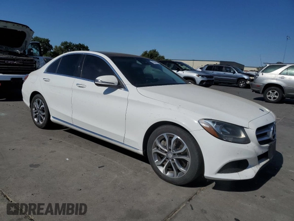 2016 Mercedes-Benz C 300 with VIN 55SWF4JB0GU153844, listed as a Copart auction lot 63556555 with 146,799 mi miles and Clean title. Bid and sale history available at DreamBid. Image 4.