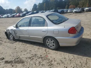 2003 Kia Spectra with VIN KNAFB121335295115, listed as a Copart auction lot 78070674 with Not Provided miles and Salvage Title. Bid and sale history available at DreamBid. Image 2.