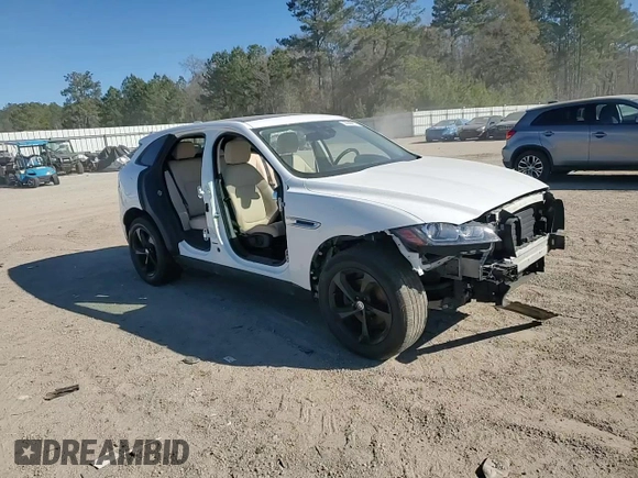2018 Jaguar F-Pace 20d Premium with VIN SADCJ2FN1JA253742, listed as a Copart auction lot 86986914 with 144,223 mi miles and Salvage title. Bid and sale history available at DreamBid. Image 11.