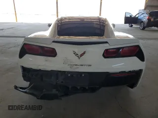 2016 Chevrolet Corvette Z51 2LT with VIN 1G1YK2D77G5111294, listed as a Copart auction lot 63336695 with 107,045 mi miles and Salvage title. Bid and sale history available at DreamBid. Image 6.