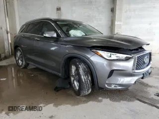 2020 Infiniti QX50 LUXE with VIN 3PCAJ5M16LF115015, listed as a Copart auction lot 48292063 with 35,224 mi miles. Bid and sale history available at carsss.com. Image 4.