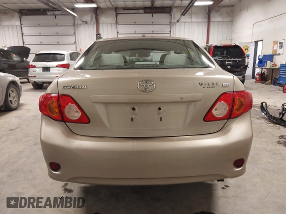 2010 Toyota Corolla with VIN 2T1BU4EE2AC369927, listed as a IAAI auction lot 41519760 with 135,639 mi miles. Bid and sale history available at carsss.com. Image 16.