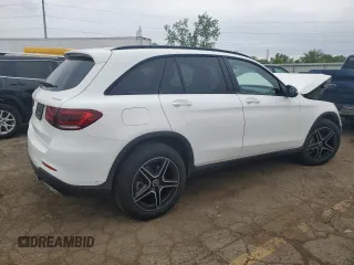 2021 Mercedes-Benz GLC 300 z VIN W1N0G8EB7MF890058, wystawiony jako Copart lot #56724635 z przebiegiem 36 918 mil mil oraz Czysty tytuł • Clean title. Historia ofert i sprzedaży dostępna na DreamBid. Obrazek 3.