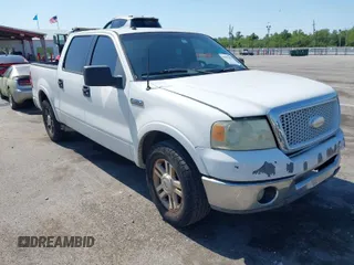 2006 Ford F-150 XLT with VIN 1FTPW12V26FB44411, listed as a IAAI auction lot 42003359 with 298,816 mi miles. Bid and sale history available at carsss.com. Image 1.