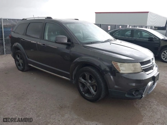 2015 Dodge Journey Crossroad with VIN 3C4PDCGB6FT509856, listed as a IAAI auction lot 41942475 with 190,031 mi miles. Bid and sale history available at carsss.com. Image 1.