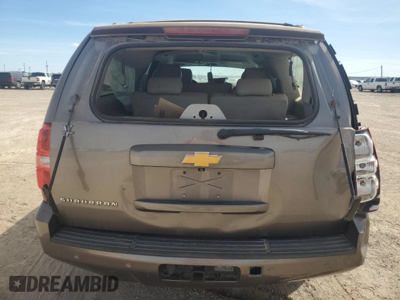 2014 Chevrolet Suburban LT with VIN 1GNSCJE01ER226363, listed as a Copart auction lot 50534915 with 185,731 mi miles and Salvage Title. Bid and sale history available at carsss.com. Image 6.