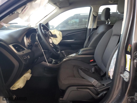 2018 Dodge Journey SE with VIN 3C4PDCAB5JT295699, listed as a Copart auction lot 48920235 with 0 mi miles and Salvage Title. Bid and sale history available at carsss.com. Image 7.