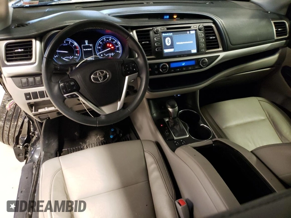 2016 Toyota Highlander XLE with VIN 5TDKKRFH7GS504721, listed as a Copart auction lot 48159524 with 163,737 mi miles and Salvage title. Bid and sale history available at DreamBid. Image 8.