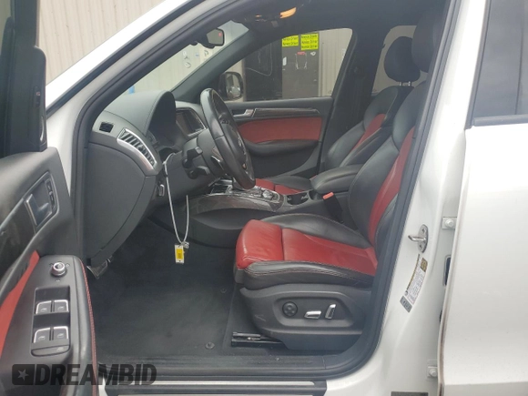 2016 Audi SQ5 Premium Plus with VIN WA1CCAFP6GA118759, listed as a Copart auction lot 71631734 with 70,583 mi miles and Salvage Title. Bid and sale history available at carsss.com. Image 7.