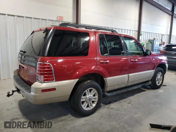2005 Mercury Mountaineer z VIN 4M2ZU66K75UJ04454, wystawiony jako Copart lot #89298755 z przebiegiem 243 157 mil mil oraz Szkoda całkowita • Salvage title. Historia ofert i sprzedaży dostępna na DreamBid. Obrazek 3.