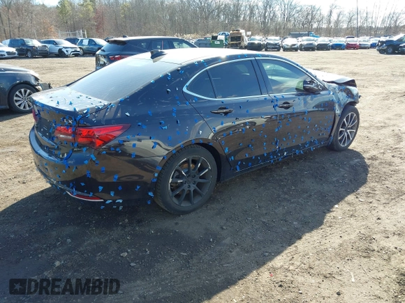 2016 Acura TLX V6 with VIN 19UUB2F37GA000558, listed as a IAAI auction lot 41697699 with 68,704 mi miles. Bid and sale history available at carsss.com. Image 4.