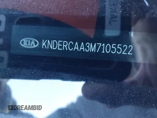 2021 Kia Seltos EX z VIN KNDERCAA3M7105522, wystawiony jako IAAI lot #41416520 z przebiegiem 93 412 mil mil oraz . Historia ofert i sprzedaży dostępna na DreamBid. Obrazek 9.