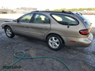 2002 Ford Taurus SE with VIN 1FAFP58S02G278065, listed as a Copart auction lot 53030885 with 131,984 mi miles and Salvage Title. Bid and sale history available at carsss.com. Image 2.
