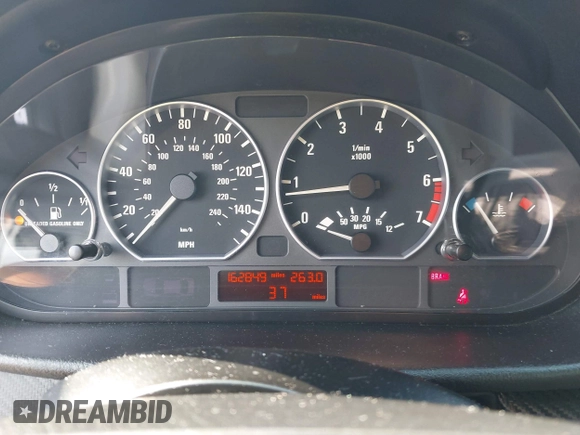 2001 BMW 3 Series 330i with VIN WBAAV53421JR78137, listed as a IAAI auction lot 42731489 with 162,849 mi miles and . Bid and sale history available at DreamBid. Image 7.