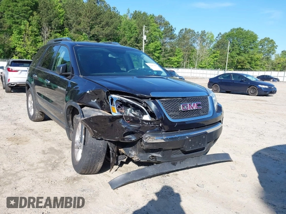 2009 GMC Acadia SLE1 with VIN 1GKER13D79J170030, listed as a IAAI auction lot 42201335 with 206,465 mi miles and . Bid and sale history available at DreamBid. Image 6.