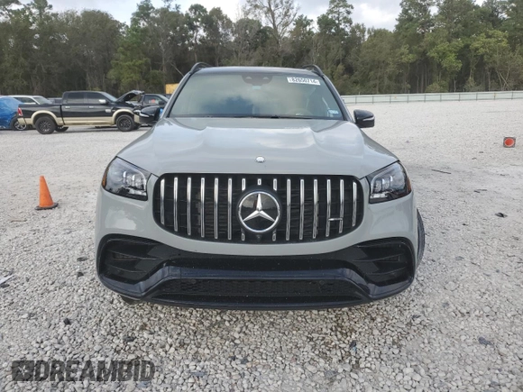 2024 Mercedes-Benz GLS 63 AMG with VIN 4JGFF8KE9RA930014, listed as a Copart auction lot 82650714 with 18,126 mi miles and Clean Title. Bid and sale history available at DreamBid. Image 5.