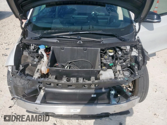 2017 BMW i3 with VIN WBY1Z8C38HV894714, listed as a Copart auction lot 57520835 with 45,860 mi miles and Salvage title. Bid and sale history available at DreamBid. Image 11.