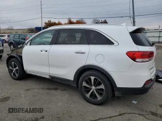 2017 Kia Sorento EX with VIN 5XYPHDA1XHG241785, listed as a Copart auction lot 82762644 with 150,292 mi miles and Salvage Title. Bid and sale history available at carsss.com. Image 2.