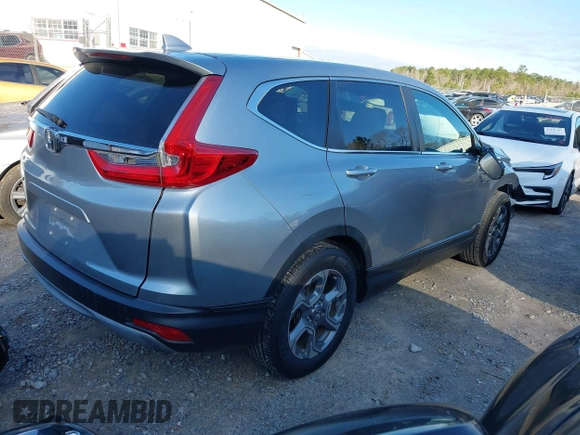 2019 Honda CR-V EX with VIN 7FARW1H50KE031222, listed as a IAAI auction lot 41257270 with 41,419 mi miles. Bid and sale history available at carsss.com. Image 4.