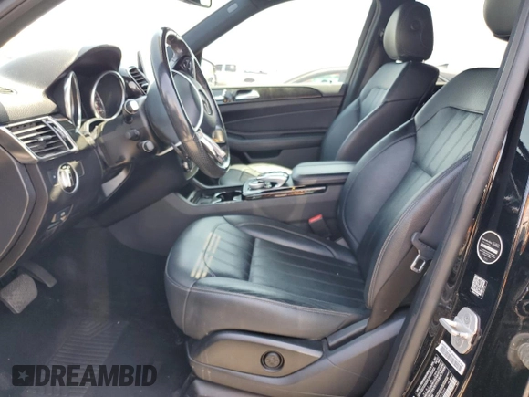 2017 Mercedes-Benz GLE 350 with VIN 4JGDA5HB3HA972503, listed as a Copart auction lot 61898535 with 104,507 mi miles and Salvage title. Bid and sale history available at DreamBid. Image 7.